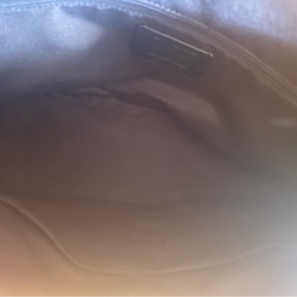 Coach Dark Brown Signature Gallery Tote (EUC) - Picture 7 of 10